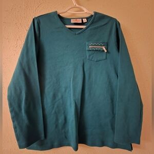 Quacker Factory Deep Teal Top